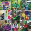 Brightly Colored Felt Bird Wings With Masks For Kids Perfect For Halloween And More!