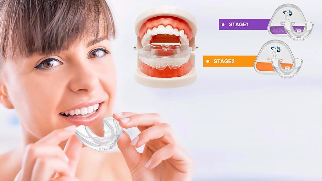 Orthodontic Braces Transparent Smile Teeth Alignment Trainer Instanted Silicone Teeth Retainer Mouth Guard Braces Tooth Tray