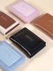 Womens Pu Wallet With Multi Card Slots And Zipper For Daily Use