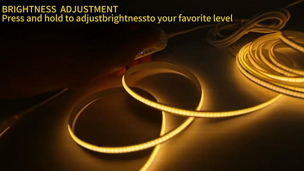 Motion Sensor Led COB Light Strip Battery Usb Powered 5V Auto ON/OFF Liner Lighting Diode for Cabinet Wardrobe Kitchen Staircase