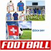 Swiss Switzerland SUISSE Soccer Football Tshirt Print 3D Flag National JERSEY CHEER Training Round Neck Unisex Men Women Sport Short Sleeve Uniform