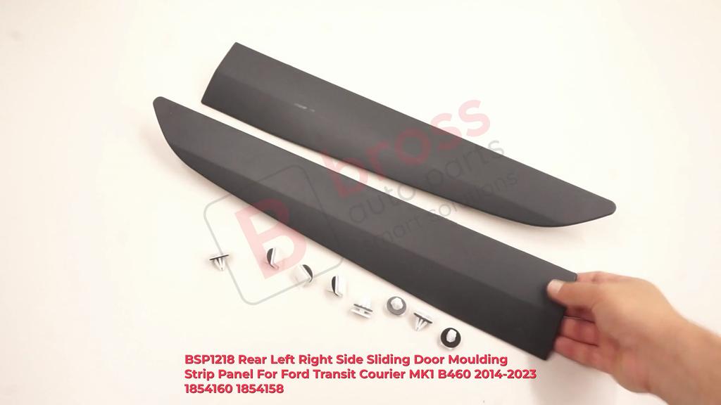 BSP1218 Rear Left Right Side Sliding Door Moulding Strip Panel For Ford Transit Courier MK1 B460 2014-2023 1854160 1854158