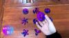 New Colorful Fingertip Gyro Plastic Gradient Decompression Toy