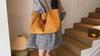 New Suede Commuter Large Capacity Tote Bag 2025 Women's Casual Simple Versatile Ins Shoulder Bag