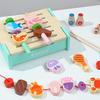 Wooden Kids Cooking Playset With Multiple Functions For Interactive Family Kitchen Game