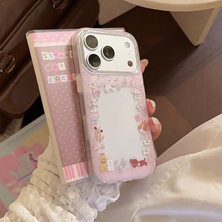 Cute Puppy Phone Case for iPhone 16, iPhone 17, and iPhone 17 Pro Max