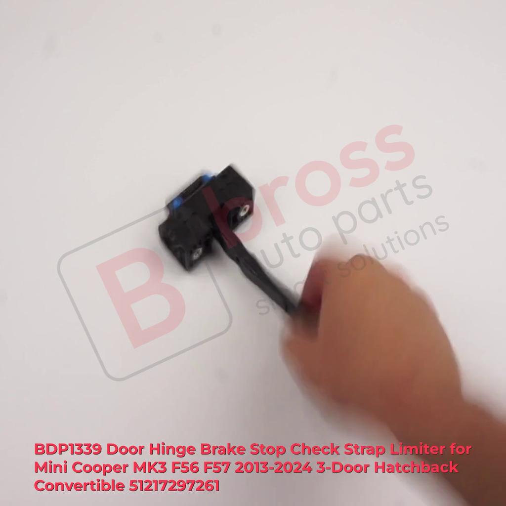 BDP1339 Door Hinge Brake Stop Check Strap Limiter for Mini Cooper MK3 F56 F57 2013-2024 3-Door Hatchback Convertible 51217297261