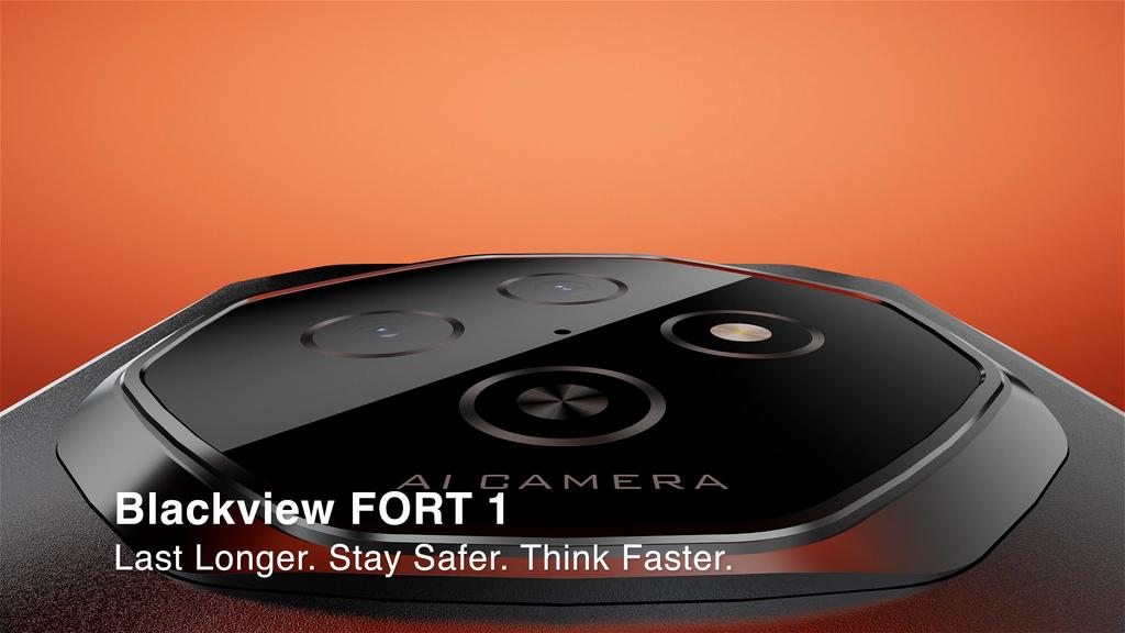 Blackview FORT 1 5G 4/6GB 128/256GB Android 15 Rugged Smartphone 6.56 Inch 90HZ  Mobile Phone 11000mAh