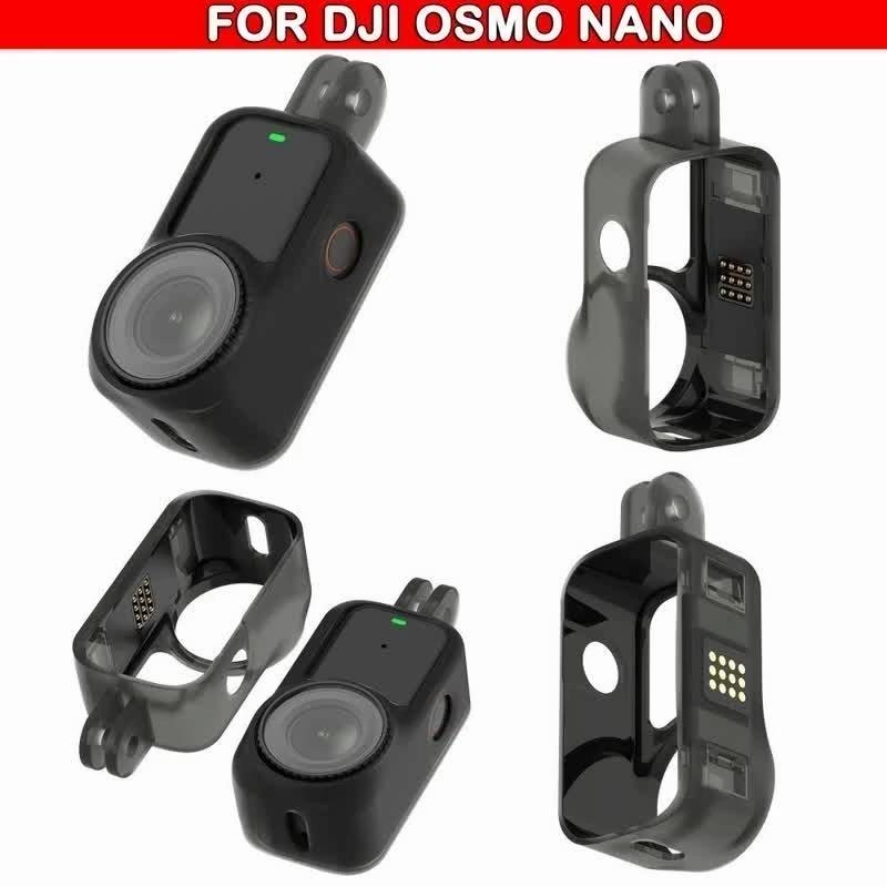 Quick Release Protective Frame Case Plastic Durable Expansion Cage Holder Lightweight Vertical Bracket for DJI Osmo Nano