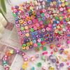 610Pcs/box Clay Beads Ceramic Beads For DIY Bracelet Necklace Jewelry Making Accessories