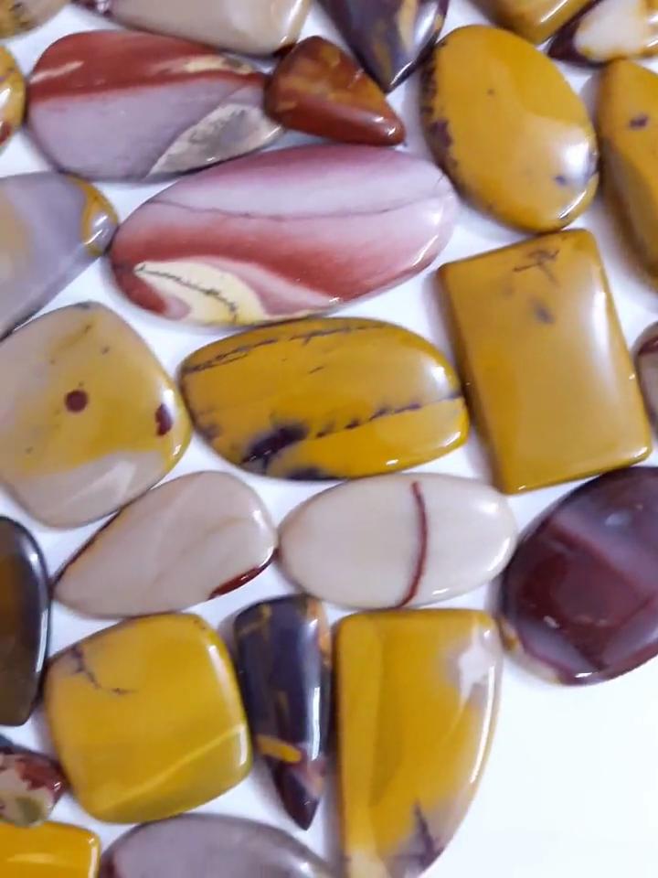Natural Mookaite Jasper Cabochon, Mix Shape And All Size Gemstone Lot, Healing Gemstone Lot.