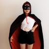 Halloween Cloak Cosplay Grim Reaper Vampire Witch Wizard Robe Party Adult Children Black Cloak Cape