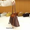 Handcrafted Woven Shoulder Crossbody Bag Simple Casual Ladies Handbag Underarm Bag Fashion Crescent Soft PU Leather Handbag