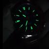 Business Mens Analog Watches Wateproof Diving Watch Luminous Dial Steel Band Daily Calendar Quartz Watch