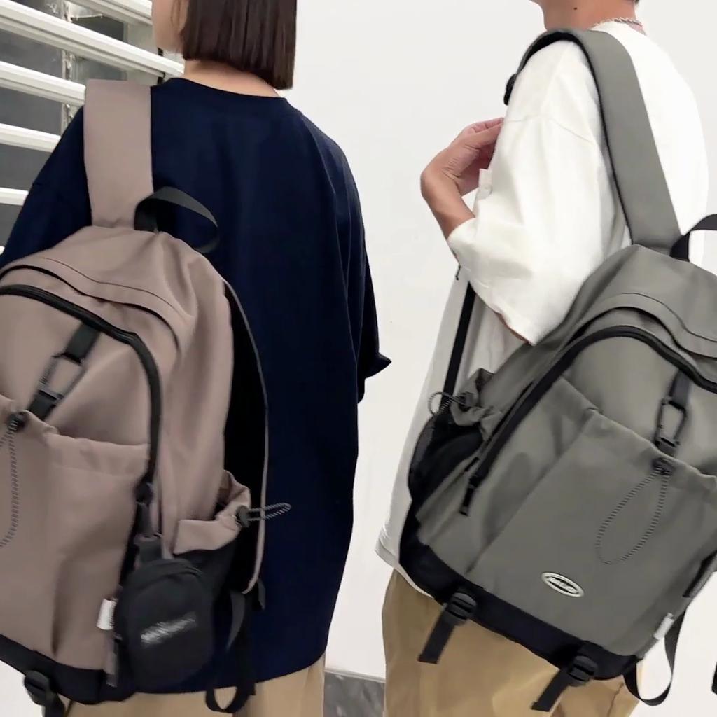 Backpack with Coin Purse Men's Large Capacity Travel Backpack Student School Bag Computer Bag