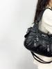 Women's Large Capacity Soft Leather Handbag, Vintage Leopard Print Shoulder Crossbody Bag, Multi-pocket Casual Tote Bag for Daily Commute Fashion