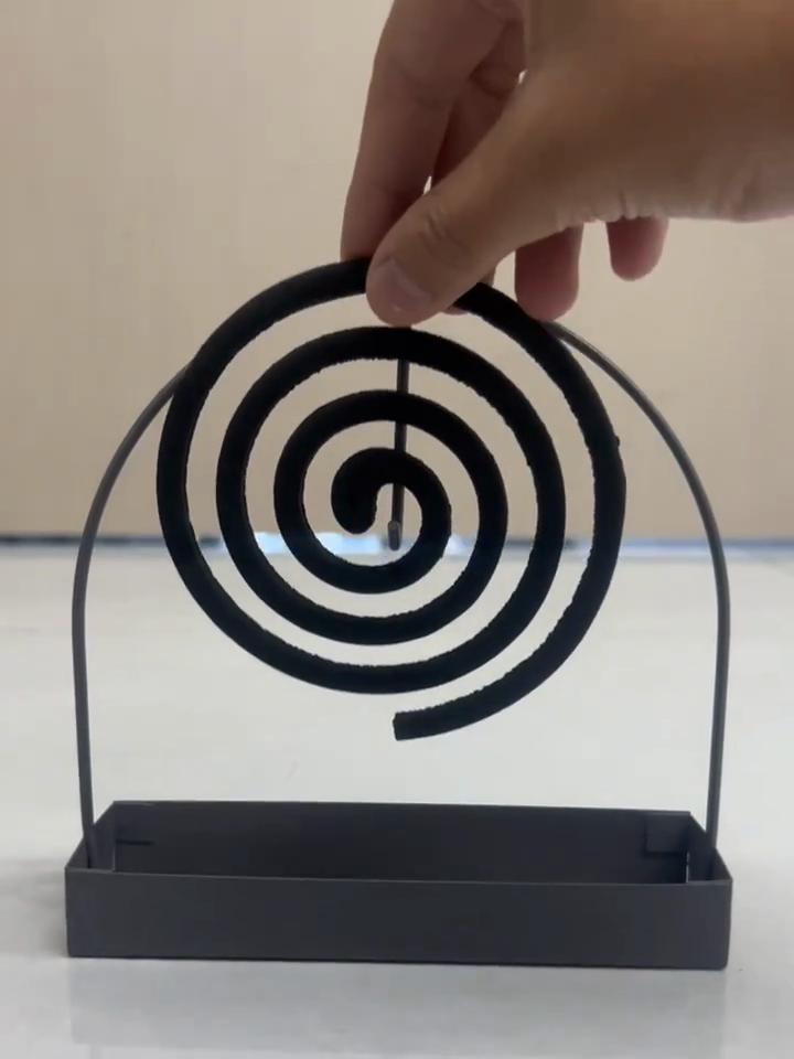 Supporto Metallico per Brucia-incenso per Zampironi & Bruciatore Sospeso per Sandalo per Casa Camera da Letto Soggiorno Patio Campeggio Decorazione
