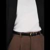 Women Belt PU Leather Female Fashion Metal Belt Buckle Waistband High Quality Trend Belt