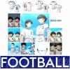 Tsubasa Misaki Atom Hutton Becker Japan Cartoon Animation Anime Football Soccer T-Shirt Jersey Print Sport Vintage Short Sleeve Uniform Cosplay Unisex