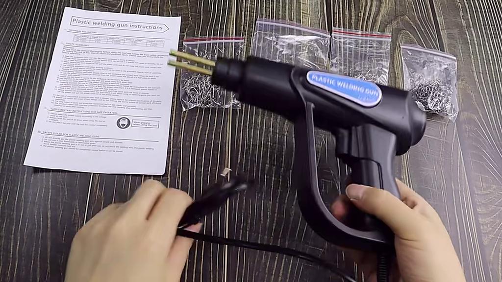 70W Plastic Welding Gun, Automotive Repair Kit