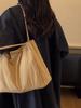 Nylon-Tragetasche für den täglichen Gebrauch mit Reißverschluss und Handytasche für lässige Frauen