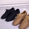 Scarpe da Jazz in Rete Donna Adulto Pratica Sala da Ballo Scarpe Latine Nere Traspiranti Scarpe da Insegnante con Tacco 3,5 cm