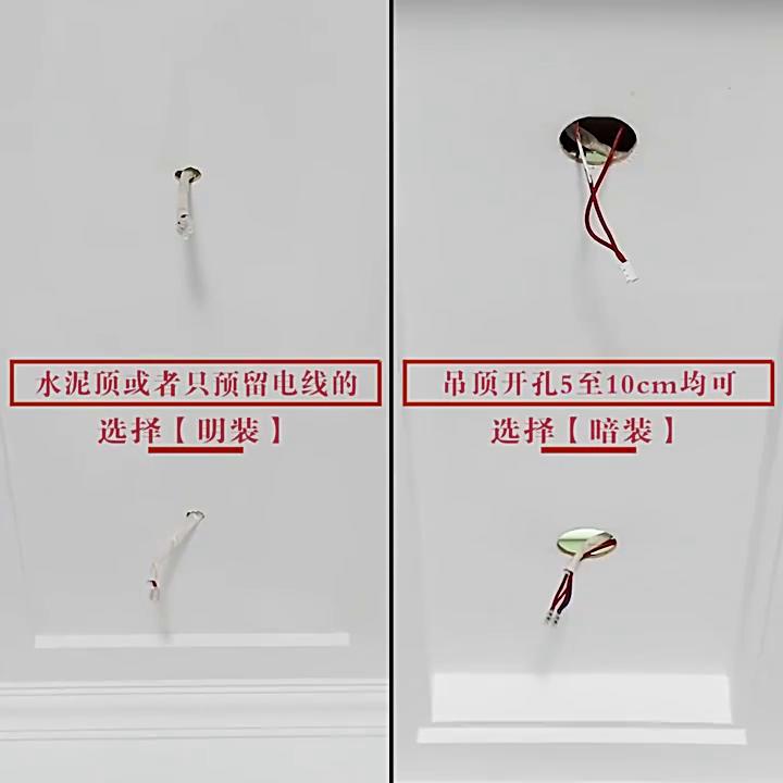 Modern Minimalist Ceiling Light Crystal Chandelier Flush Mount Lighting for Hallway Dining Room Corridor