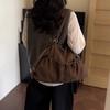 Elegant PU Tote Bag for Women – Fashionable Drawstring Bottom Design with Adjustable Shoulder Strap, Perfect for Work & Daily Use