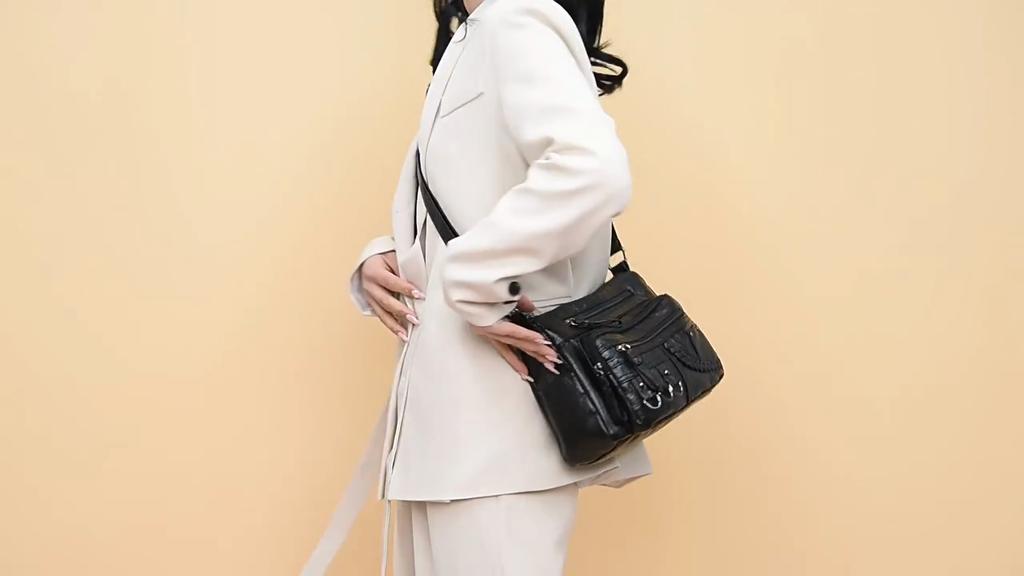 Women's bag new messenger bag trendy women's shoulder bag women's high-end satchel