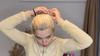 Hair Bun Hair Piece Klassisk elastisk Scrunchies Fake Hair Bun Hestehale Extensions Rotete Hair Bun Accessories for Women