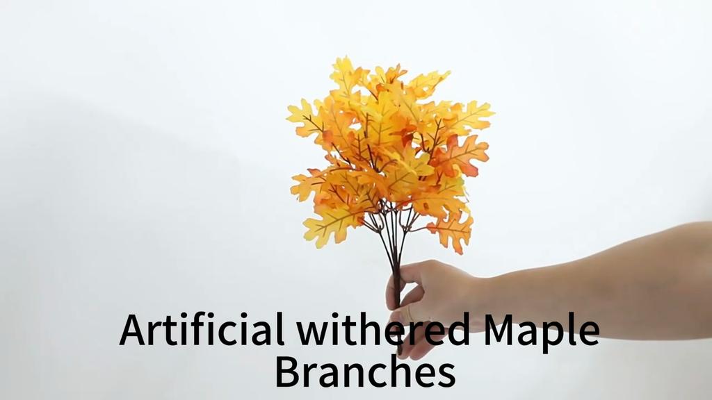 24 Inch Wholesale Artificial Withered Maple Branches Dry Branches for Scenic Design Bulk Order Factory Direct Ready Stock