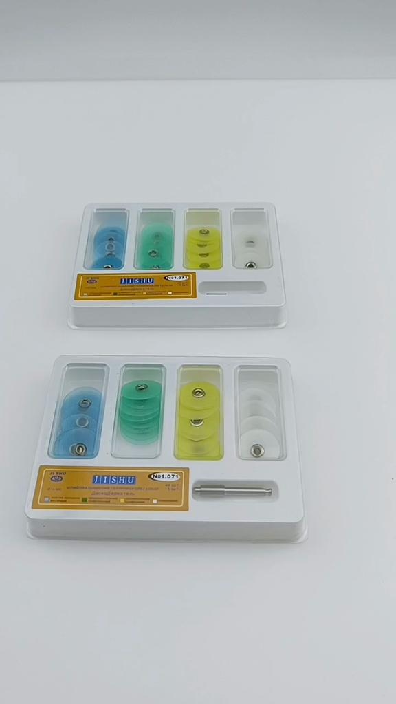 1 Box Dental Polishing Discs Tooth Whitening Resin Grinding Plate Low Speed Handpiece Tools Dental Whitening Materials