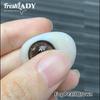 FreshLady 1 çift 2 adet 14.0mm Yıllık Tek Kullanımlık %40 Su kahverengi&gri Miyopi Kontakt Lensleri Doğal ve Rahat Renkli Kontakt Lensler