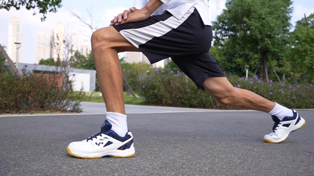 36-45unisex Sneakers Leather Badminton Shoes Anti-slip Table Tennis Shoes Breathable Tennis Sports Shoes