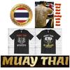 Tiger Muay Thai Elephant T-Shirt Kick Boxing 3D Print Tattoo Protect Immortal Quick Dry Men Women Unisex Short Sleeve Round Neck MMA Mix Martial Art