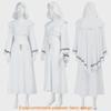 Padme Amidala Cosplay Costume With Polyester Fabric For Halloween And Drama Performances