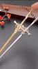 Female Hair Clip Ancient Sword Popular Punk Firm Holding Fork