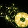 Outdoor Solar Tube Rope Led Light Garden Christmas Decoration Fairy String Light 32m/22M/12M/7M Outdoor Wedding Party Led Lamp