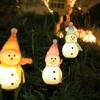 Decoratiuni de Crăciun Lumină Lumină Solară Om de Zăpadă Crăciun În aer liber cu energie solară Mize Lumini Pentru Coridor Decorare Terasă Gazon