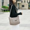 Wasserabweisende Nylon-Tasche Umhängetasche Große Kapazität Pendlertasche Damen-Umhängetasche