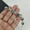 Amazing Labradorite Gemstone Handmade 925 Sterling Silver Bracelet, Labradorite Bracelet For Wife , Unisex Bracelet Birthday Gift