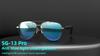 Smart Bluetooth 5.4 Stereo Headset Glasses Wireless Sports Earbuds Anti-blue Light Smart Sunglasses