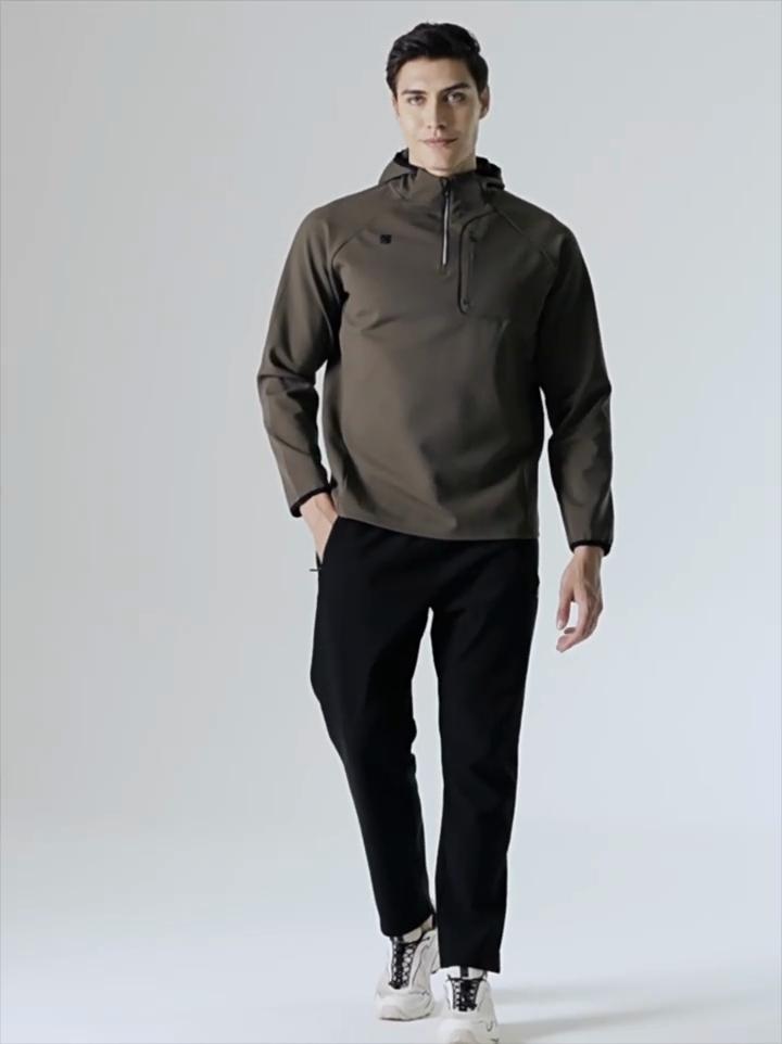 Cozy Up Men's Outdoor Sports Windbreaker Jacket Light and Windproof Simple Casual Fashion Jacket