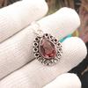 Rhodolite Gemstone Silver Pendant 1.02'' , 925 Sterling Silver Handmade Jewelry, Purple Color Stone Pendant For Women PP-26-45