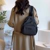 Multifunctional Lightweight Chest Bag Women's Large Capacity Shoulder Bag Commuter Backpack