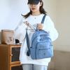 Women's Large Capacity Backpack Student Schoolbag Lightweight Nylon Travel Backpack