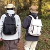 Men Women Backpack Student Large Capacity Schoolbag Travel Computer Bag