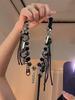 Cyber Punk Zipper Necklace Fringe Chain Head Y2k Hip Hop Choker Men's Women's Fashion Personality Jewelry Accessories