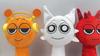 Sprunki Plush Toy Doll - Cartoon Pillow from Sprunki Game, Stuffed Animal for Kids, Birthday Gift 20-23cm