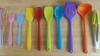 Set de ustensile de bucătărie din silicon de culoare, set de 10 bucăți, set de ustensile de bucătărie din silicon antiaderent, lopată, linguriță, instrumente de gătit